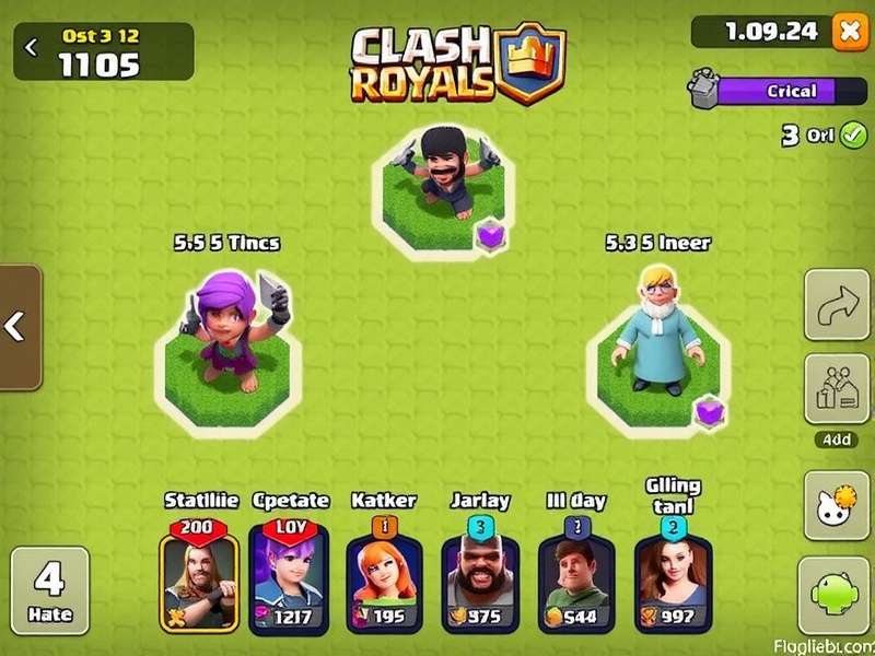 Cinnamon Clash Royal Battle Player Statistics